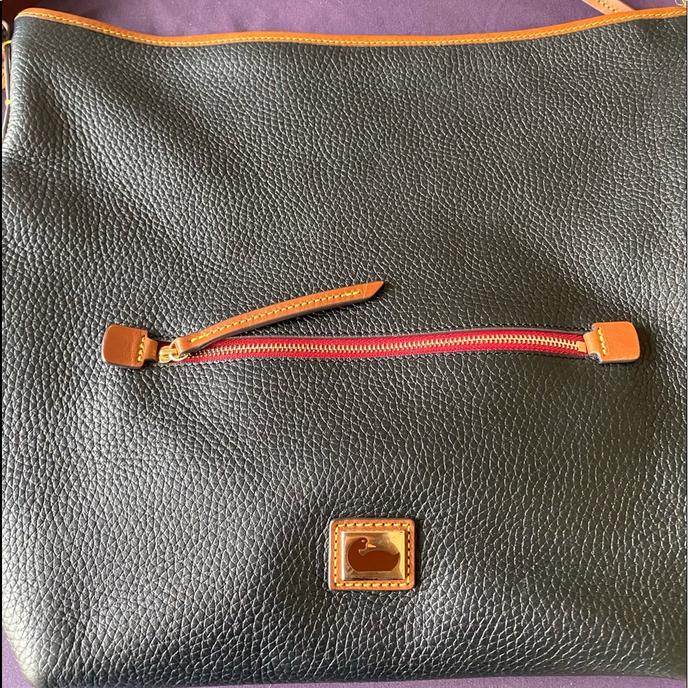 Dooney & Bourke Camden Pebble Leather Hobo Bag